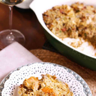 ritz stuffed mushrooms crackers with made Yummly Stuffed Baked  Casserole  Seafood Recipes