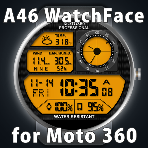 A46 WatchFace for Moto 360 LOGO-APP點子