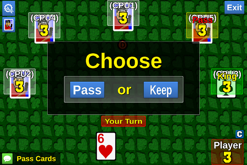 Pass the Ace Screen 2