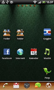 Vintage GO Launcher EX Theme Screenshots 0