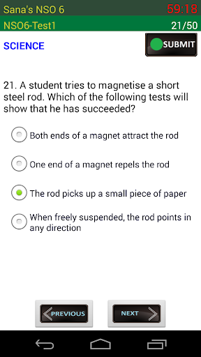 【免費教育App】NSO Grade 6 Science Olympiad-APP點子