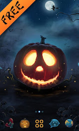 Halloween GO Launcher Theme by ZT.art poster 1