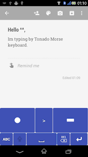 Tonado Morse Keyboard Screenshots 1