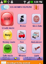 Women Safety Totem SOS help Captura de tela 1