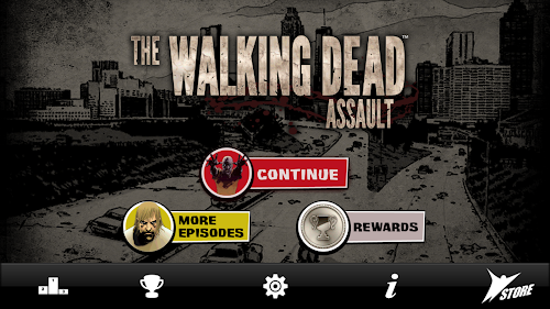 Android application The Walking Dead: Assault screenshort