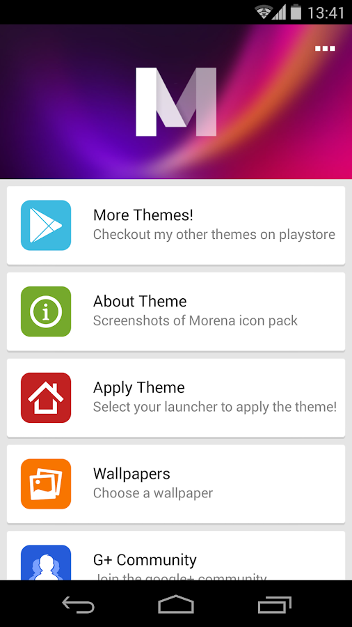 Morena - Flat Icon Pack - screenshot