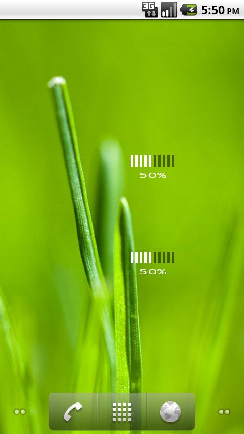 Mono Battery Widget Screen 1