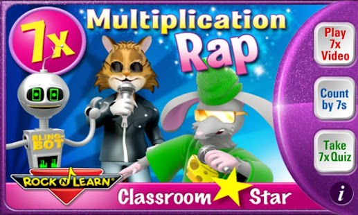 Multiplication Rap 7x