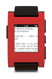 Text Reader for Pebble - screenshot thumbnail