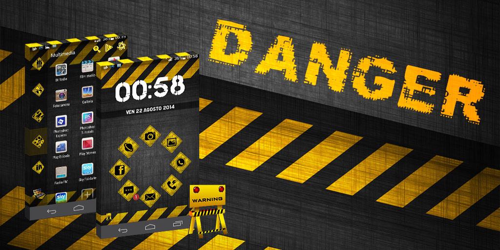 Android application SL THEME DANGER screenshort