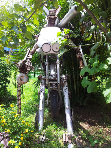 Robot Metal Sculpture