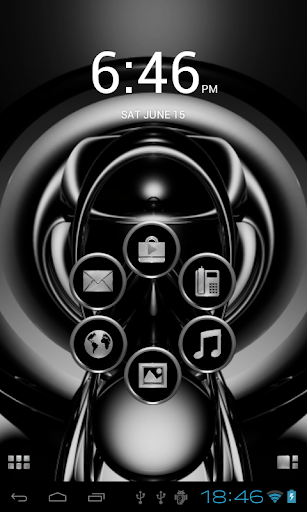 Smart Launcher Theme Titanium