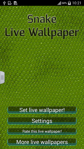 【免費個人化App】Snake Live Wallpaper-APP點子