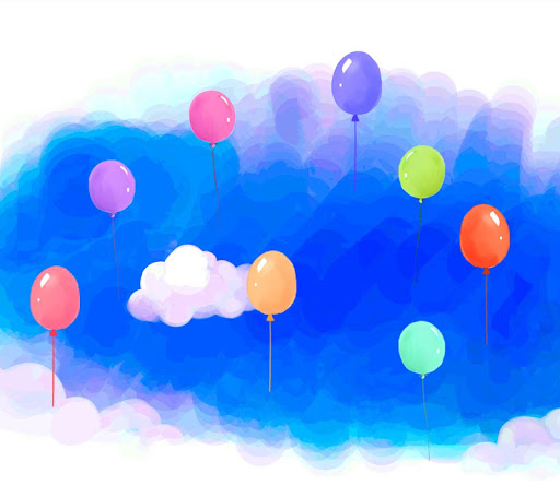 氣球和天空 Live Wallpaper