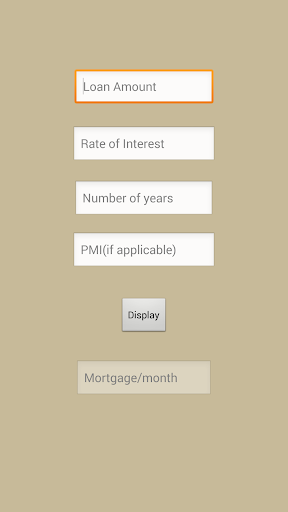 Simple Mortgage Calculator