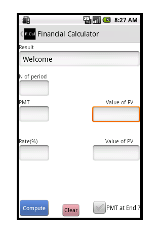 Financial Calculator