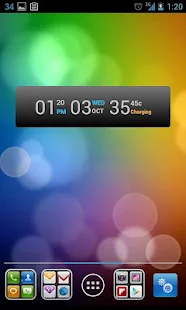 Battery Clock Calendar Full - screenshot thumbnail