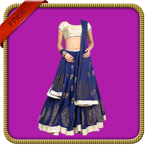 Woman Lehenga Choli Photo Suit LOGO-APP點子