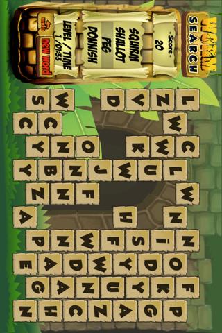 Worm Search Screen 2