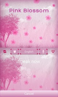 Pink Blossom GO Keyboard Theme Screenshots 5