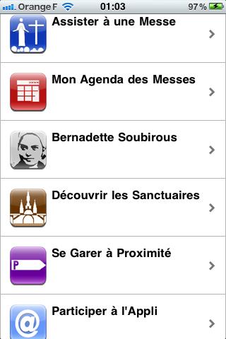 Lourdes Pèlerinage Screen 2