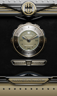 Download Dragon Clock widget beige APK for Android