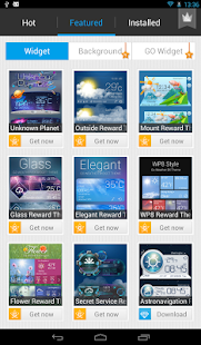 GO Weather Forecast & Widgets - screenshot thumbnail