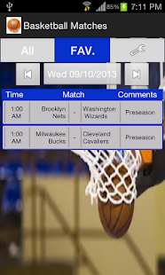 Basketball Matches Screenshots 1