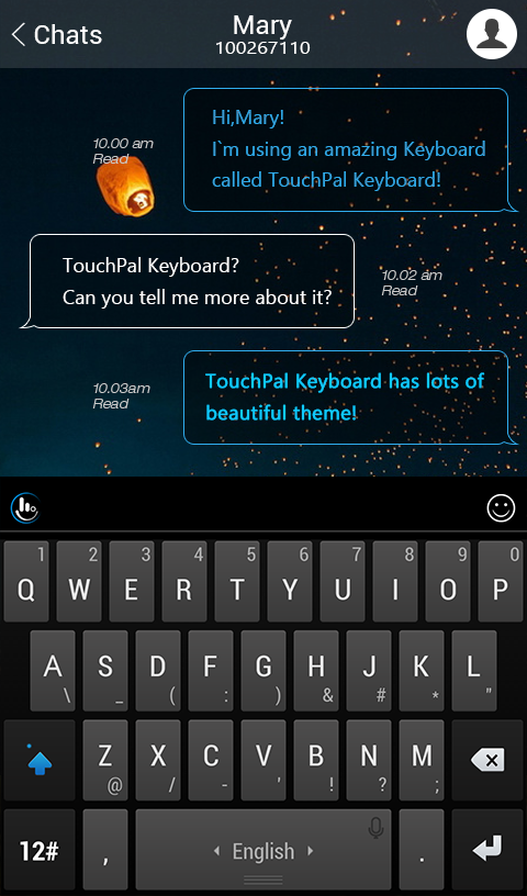 TouchPal Cool V5 Emoji Themeのおすすめ画像2