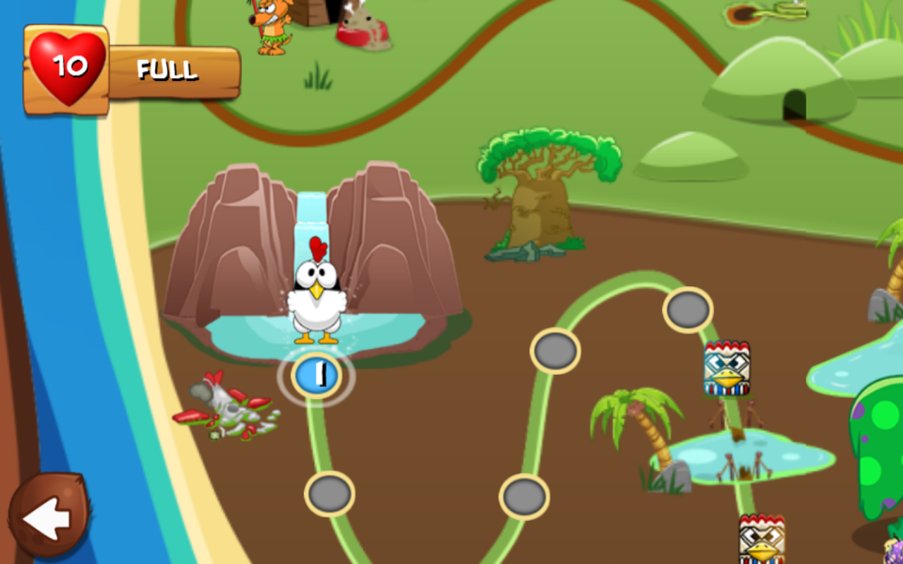 Ninja Chicken Adventure Island - screenshot
