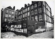 Opschrift op schutting in Amsterdam