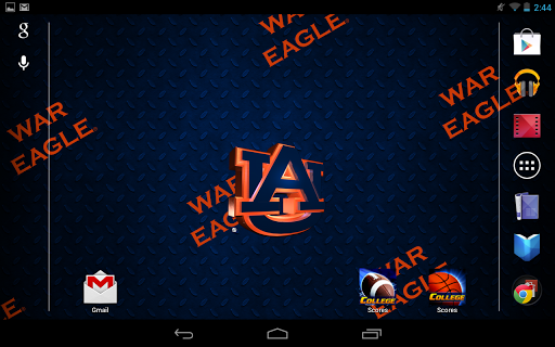 【免費個人化App】Auburn Tigers Live Wallpaper-APP點子