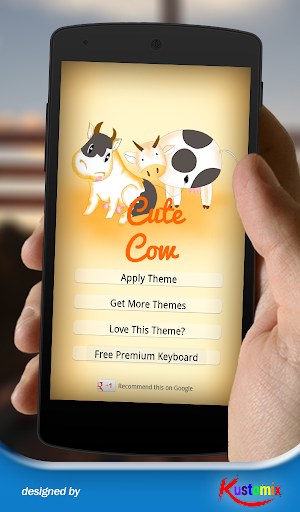 Cute Cow Keyboard