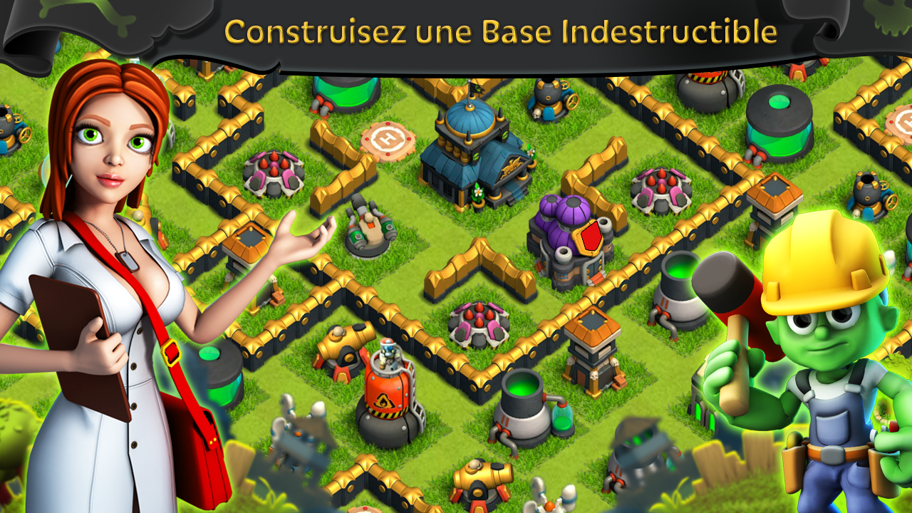 Android application Battle of Zombies: Clans MMO screenshort