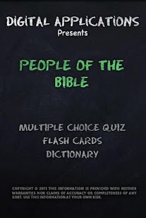 PEOPLE OF THE BIBLE-Quizzes Screenshots 0