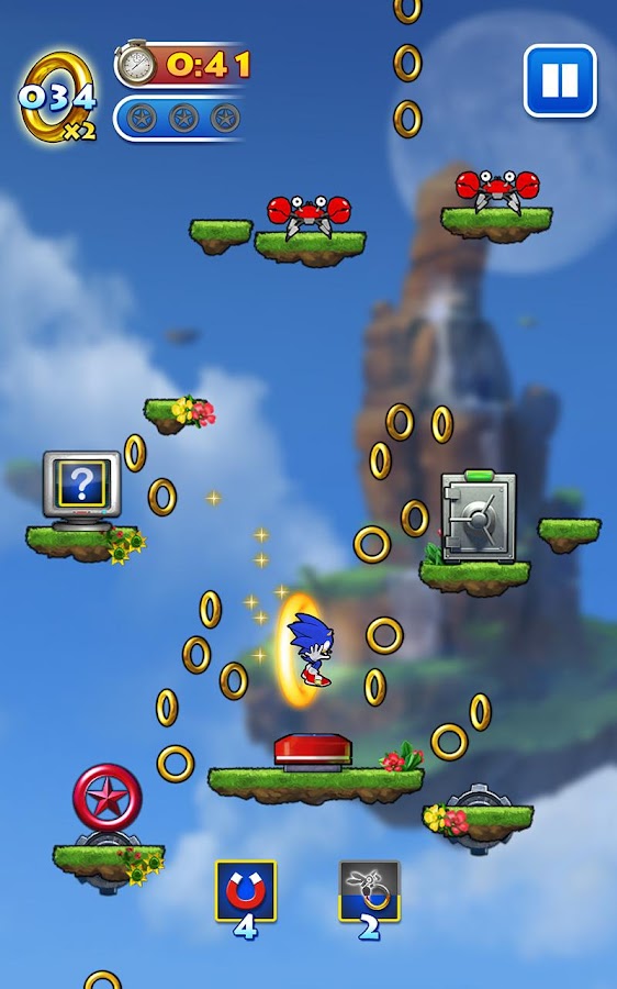 Sonic Jump - screenshot