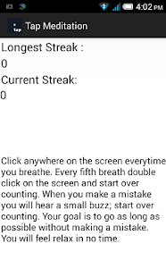  Tap Meditation – Vignette de la capture d'écran  