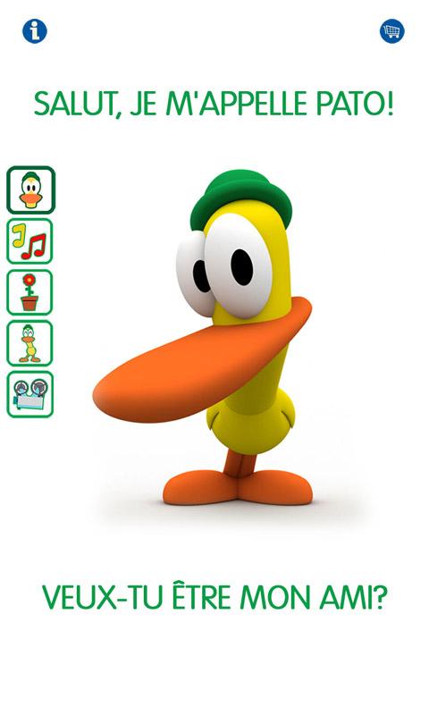 Android application Talking Pato Premium screenshort