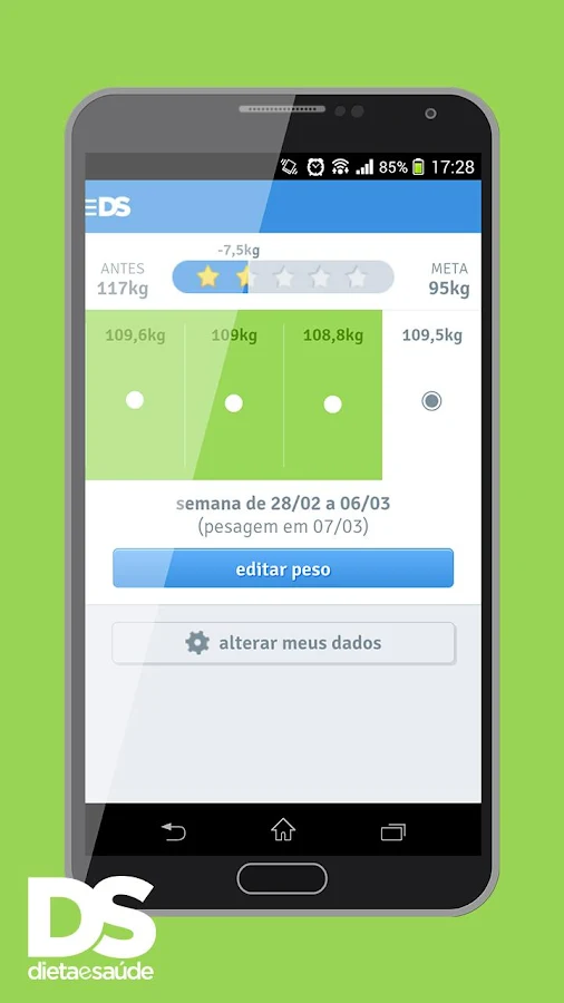 Dieta e Saúde - Emagrecer - screenshot