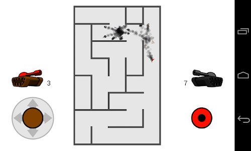 Android application TankTrouble screenshort