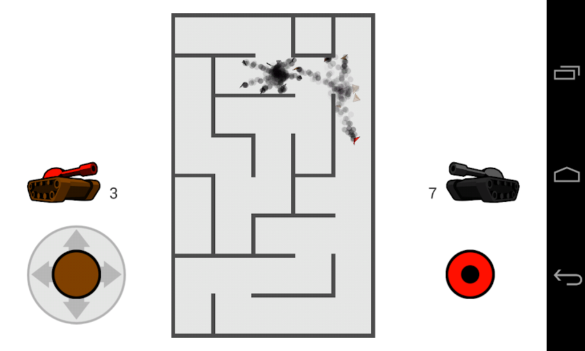 TankTrouble Screen 1