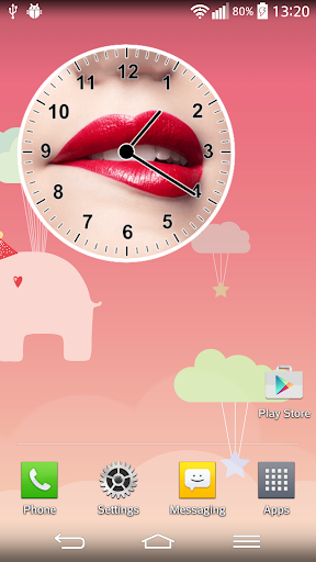 Red Lips Widget