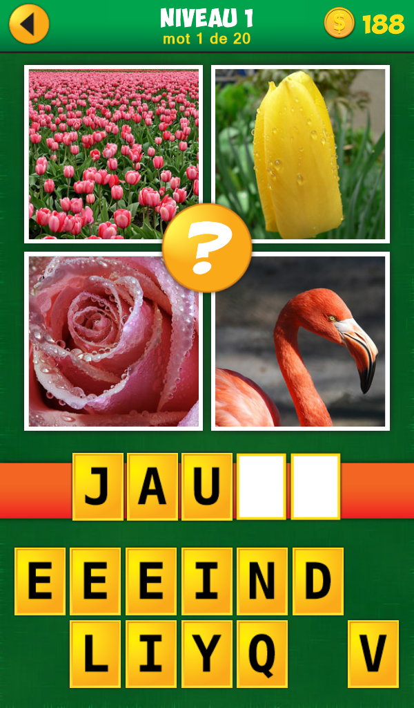 Android application 4 Pics 1 Odd screenshort