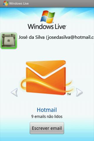 Windows Live Messenger VIVO Screen 3