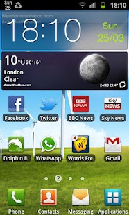 Android application Date in Status Bar Pro screenshot