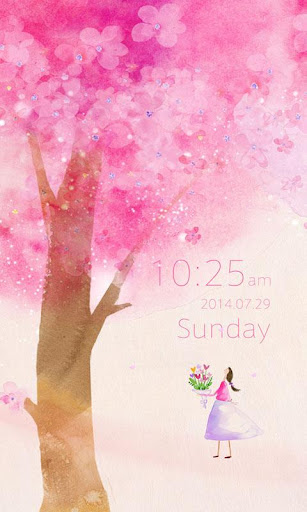 Love Tree Locker LWP