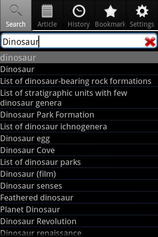 【免費書籍App】Dinosaur Encyclopedia-APP點子