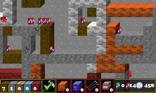 【免費策略App】Lemmings Minecraft Fusion-APP點子