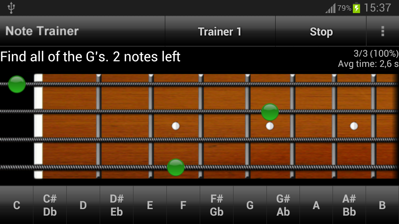 Bass Guitar Note Trainer Android Apps on Google Play