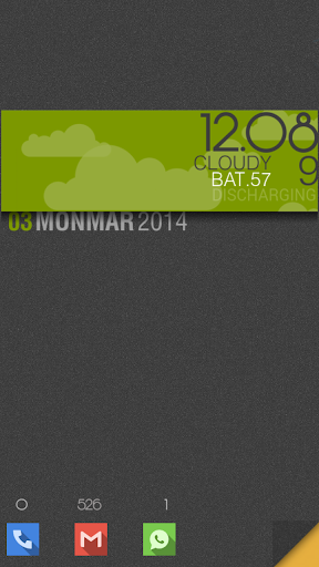 weather band uccw minimal skin